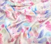 Вискоза шелк акварель, рожевий на молочному - фото 3 - інтернет-магазин tkani-atlas.com.ua