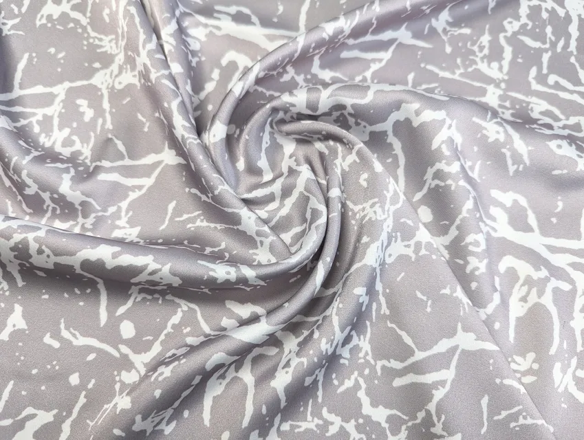 Шовк Армані акварель абстракції, сіро-ліловий - фото 1 - інтернет-магазин tkani-atlas.com.ua