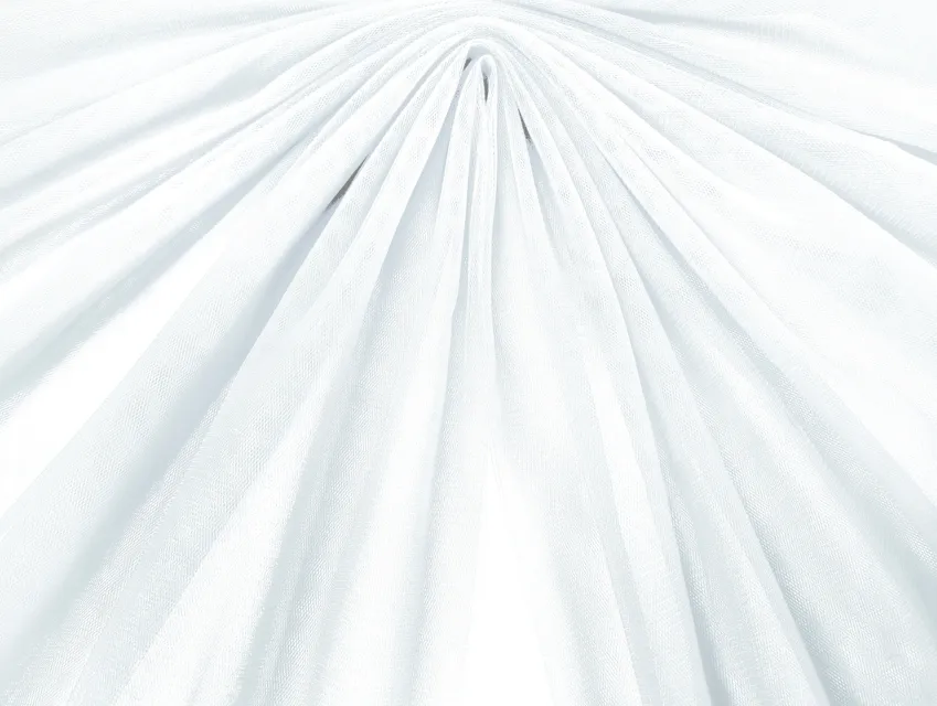 Евросетка (фатин мягкий), белый (отрез 1,2 м) - фото 1 - интернет-магазин tkani-atlas.com.ua