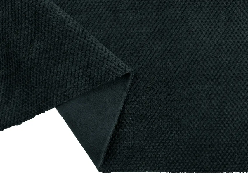 Трикотаж Венский на вельбо ячейки 3 мм, глубокий темно-синий - фото 1 - интернет-магазин tkani-atlas.com.ua