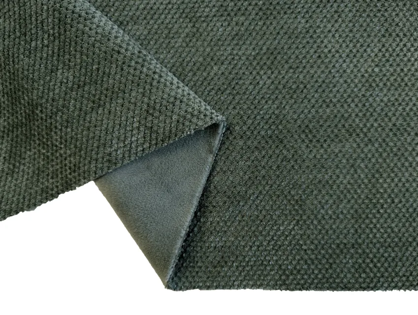 Трикотаж Віденський на вельбо осередки 3 мм, хакі - фото 1 - інтернет-магазин tkani-atlas.com.ua