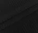 Трикотаж щільний рубчик 10мм, чорний - фото 1 - інтернет-магазин tkani-atlas.com.ua