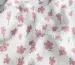 Муслін малюнок рожеві ромашки, молочний - фото 3 - інтернет-магазин tkani-atlas.com.ua