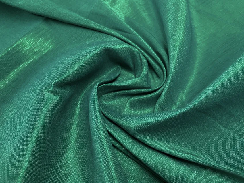 Бенгалин нарядный, зеленый (отрез 1,6 м) - фото 1 - интернет-магазин tkani-atlas.com.ua