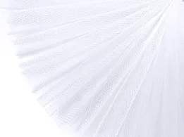 Фатин жорсткий, білий (відріз 1,2 м) - інтернет-магазин tkani-atlas.com.ua