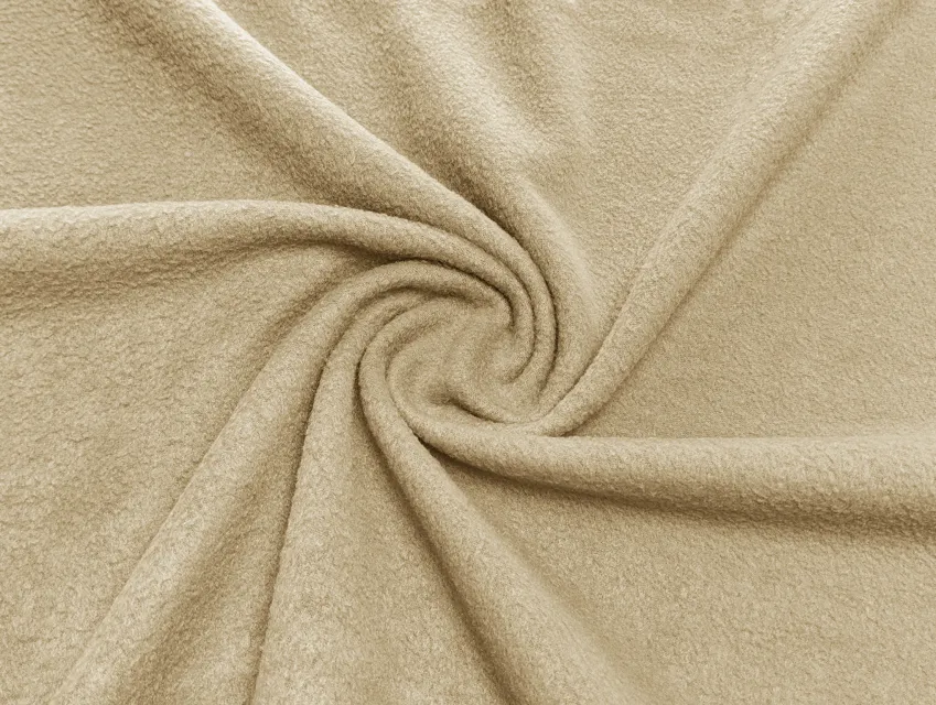Фліс однотонний, бежевий - фото 1 - інтернет-магазин tkani-atlas.com.ua