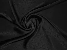 Костюмна Бель жакард павутинка, чорний - інтернет-магазин tkani-atlas.com.ua