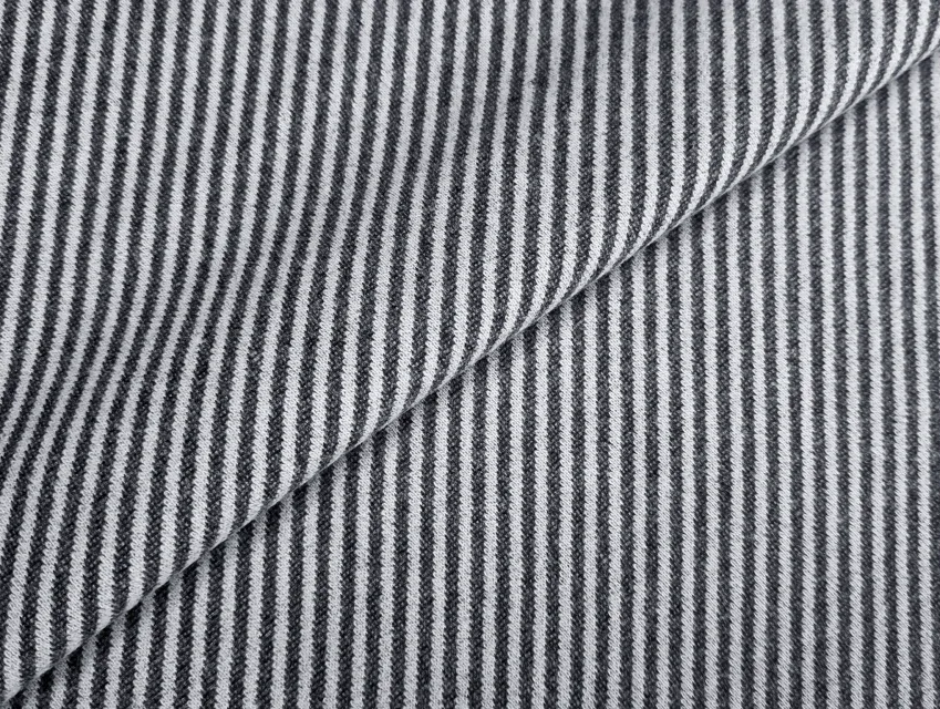 Кашемір трикотажний діагональна смужка 3 мм, сірий - фото 1 - інтернет-магазин tkani-atlas.com.ua