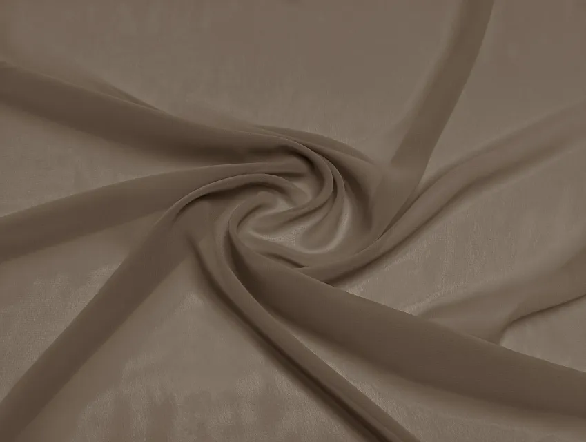 Мультишифон лайт, кофе с молоком - фото 1 - интернет-магазин tkani-atlas.com.ua