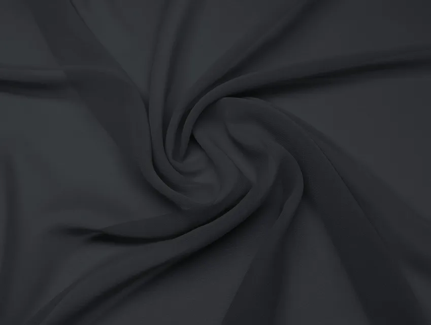 Мультишифон лайт, графіт - фото 1 - інтернет-магазин tkani-atlas.com.ua