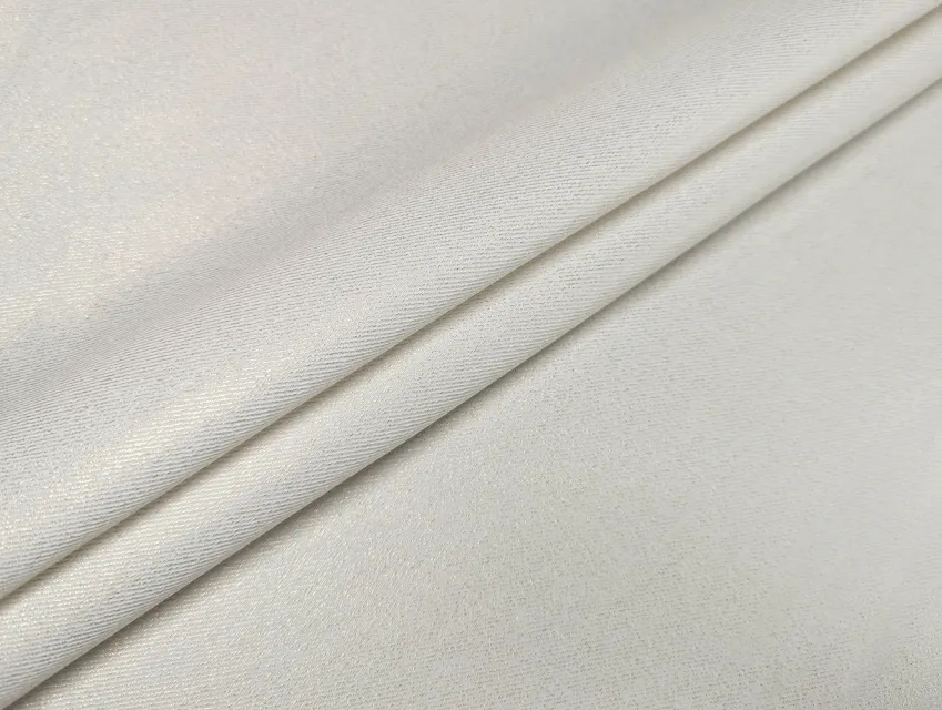 Джинс фойл, золото на молочном - фото 1 - интернет-магазин tkani-atlas.com.ua