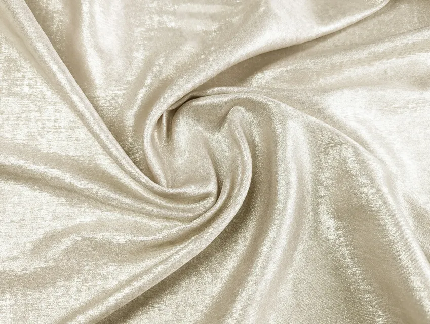 Сатин Шиммер, светло-бежевый - фото 1 - интернет-магазин tkani-atlas.com.ua