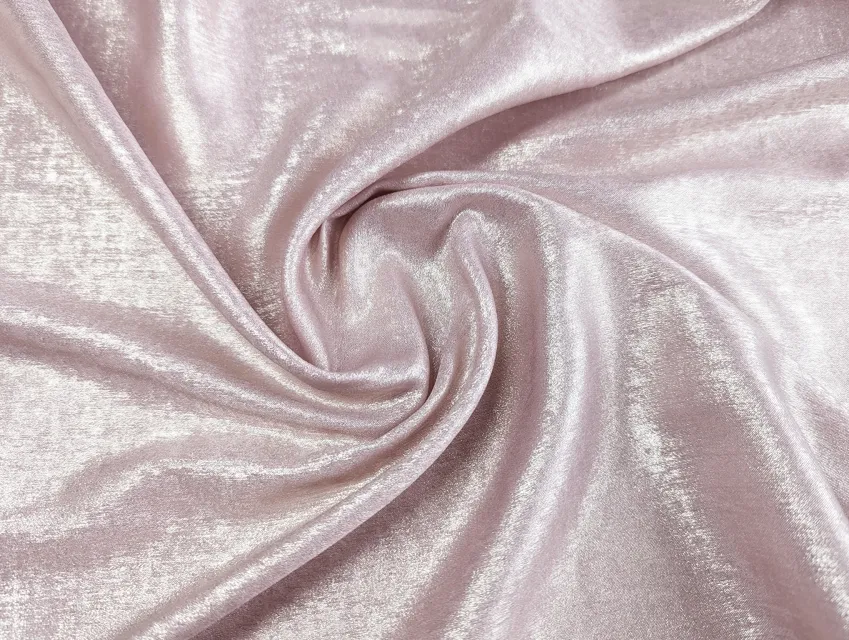 Сатин Шиммер, пудра - фото 1 - интернет-магазин tkani-atlas.com.ua