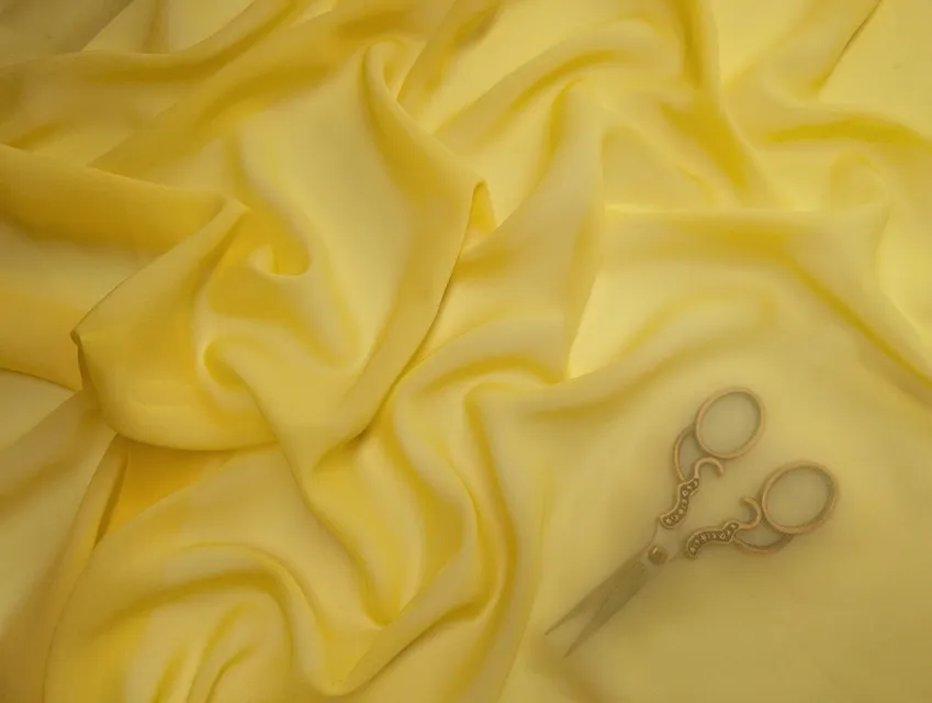 Шифон Вінді, кульбаба - фото 1 - інтернет-магазин tkani-atlas.com.ua