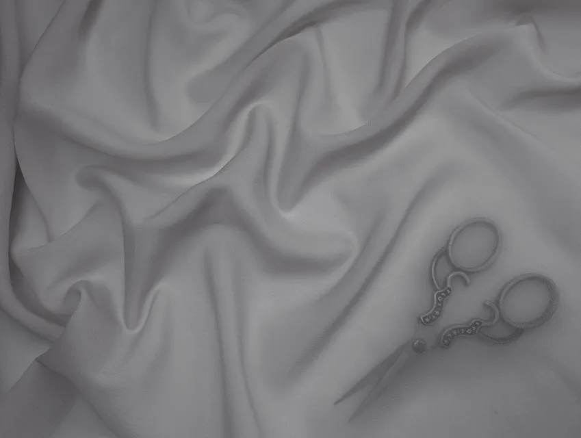 Шифон Вінді, попелястий - фото 1 - інтернет-магазин tkani-atlas.com.ua