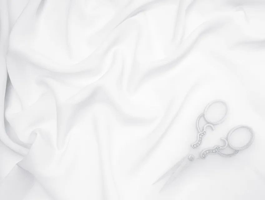 Шифон Вінді ширина 180 см, білий - фото 1 - інтернет-магазин tkani-atlas.com.ua