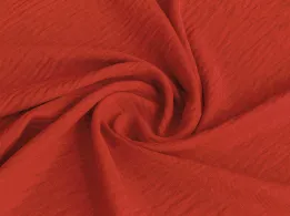 Креп Камелія, червоно-помаранчевий - інтернет-магазин tkani-atlas.com.ua