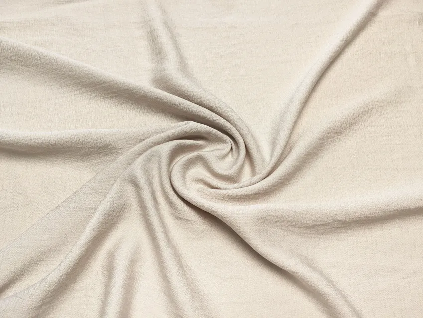 Льон Бохо, пудровий бежевий - фото 1 - інтернет-магазин tkani-atlas.com.ua