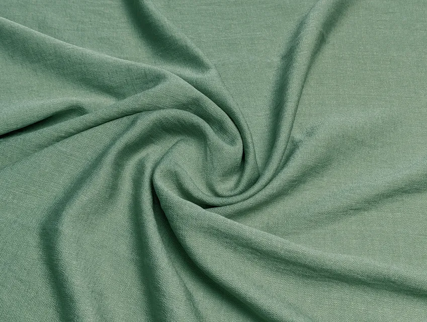 Льон Бохо, темна олива - фото 1 - інтернет-магазин tkani-atlas.com.ua