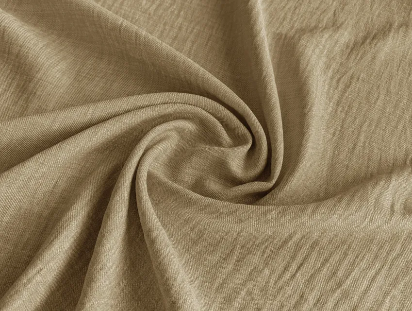 Креп Камелия, миндальный - фото 1 - интернет-магазин tkani-atlas.com.ua