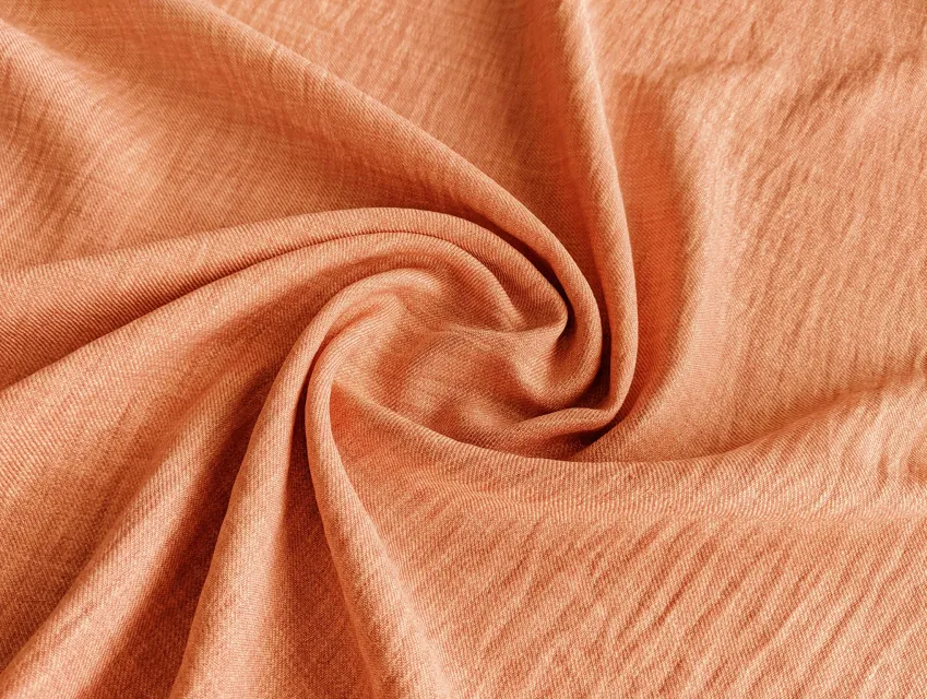 Креп Камелія, морквяний - фото 1 - інтернет-магазин tkani-atlas.com.ua