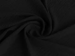 Креп Камелія, чорний - інтернет-магазин tkani-atlas.com.ua