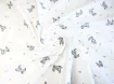 Муслін малюнок оленя, молочний - інтернет-магазин tkani-atlas.com.ua