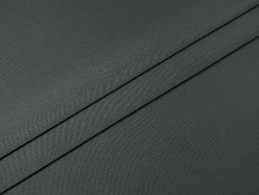 Поликоттон тренч на трикотаже, серый - фото 1 - интернет-магазин tkani-atlas.com.ua