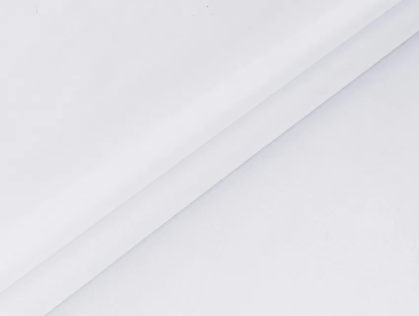 Котон твіл однотонний, білий - фото 1 - інтернет-магазин tkani-atlas.com.ua