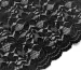 Гіпюр стрейч Класика квіткове плетіння, чорний - фото 2 - інтернет-магазин tkani-atlas.com.ua