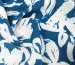Лен Бохо акварельная абстракция, синий - фото 2 - интернет-магазин tkani-atlas.com.ua