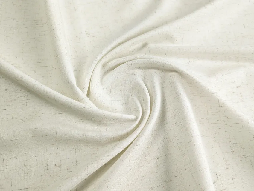 Костюмка лен меланжевый, молочный - фото 1 - интернет-магазин tkani-atlas.com.ua