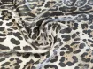 Вискоза шиммер ягуар, бежевый с черным - интернет-магазин tkani-atlas.com.ua