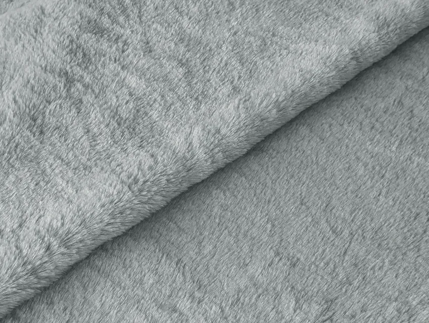 Экомех мутон, светло-серый - фото 1 - интернет-магазин tkani-atlas.com.ua