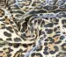 Віскоза шимер ягуар, коричневий з чорним - фото 1 - інтернет-магазин tkani-atlas.com.ua