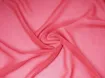 Шифон однотонний, рожевий корал - інтернет-магазин tkani-atlas.com.ua
