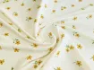 Креш софт квітковий розсип, кремовий - інтернет-магазин tkani-atlas.com.ua