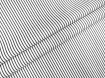 Полікотон сорочковий смужка 5 мм, чорний на білому - інтернет-магазин tkani-atlas.com.ua
