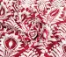 Штапель шовковистий принт дамаський, червоний - фото 1 - інтернет-магазин tkani-atlas.com.ua