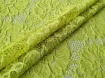 Гіпюр Варшава квіткова мозаїка, салатовий (відріз 1 м) - інтернет-магазин tkani-atlas.com.ua
