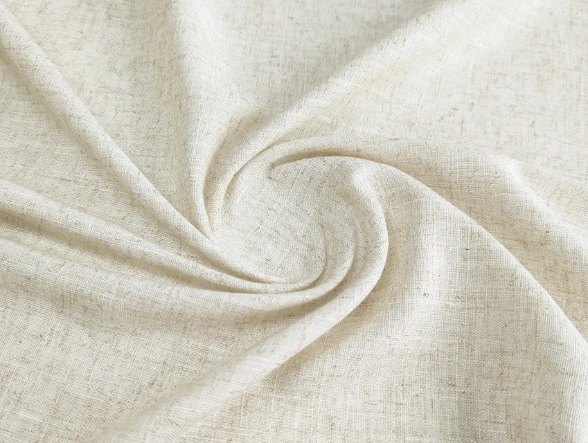 Лен вискоза слаб меланжевый, светло-бежевый - фото 1 - интернет-магазин tkani-atlas.com.ua