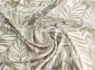 Штапель шовковистий листяний дует, темно-бежевий - інтернет-магазин tkani-atlas.com.ua