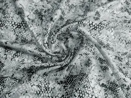 Штапель шовковистий пітон, сірий - інтернет-магазин tkani-atlas.com.ua