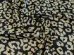 Шовк Армані леопард рівномірний, чорний - інтернет-магазин tkani-atlas.com.ua