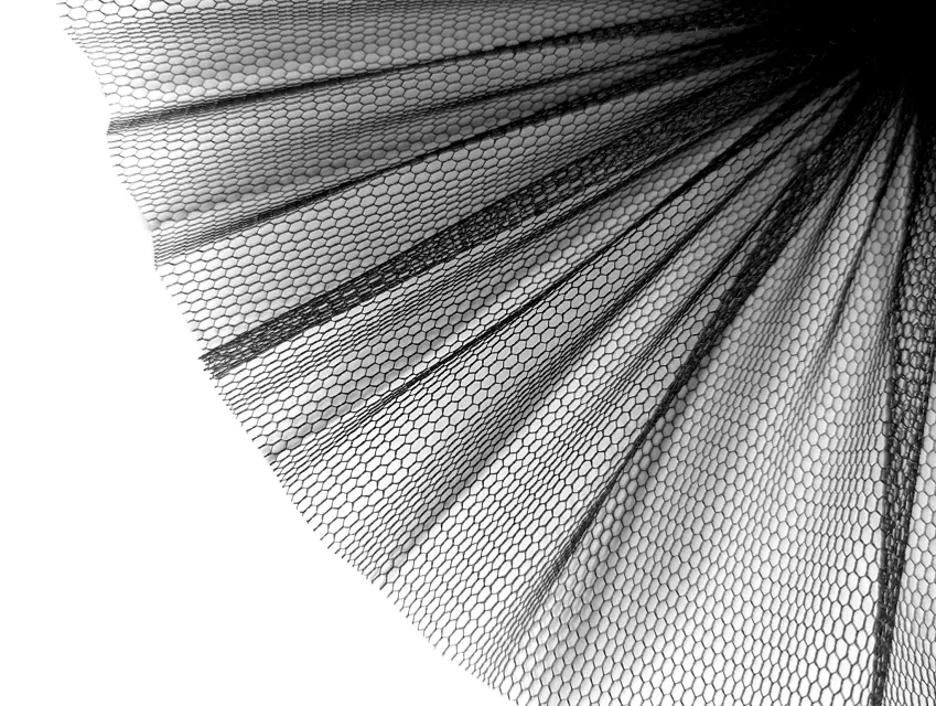 Фатин жорсткий, чорний - фото 1 - інтернет-магазин tkani-atlas.com.ua