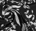 Шелк Армани цветочный вальс, черно-белый - фото 2 - интернет-магазин tkani-atlas.com.ua