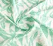 Віскоза шовк Бохо листяний дует, м'ятне морозиво - фото 1 - інтернет-магазин tkani-atlas.com.ua