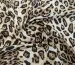 Віскоза шовк Бохо леопард, бежевий з чорним - фото 1 - інтернет-магазин tkani-atlas.com.ua