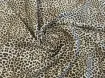 Вискоза шелк Бохо ягуар, светло-бежевый с коричневым - интернет-магазин tkani-atlas.com.ua