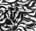 Віскоза шовк Бохо зебра, чорний на молочному - фото 2 - інтернет-магазин tkani-atlas.com.ua
